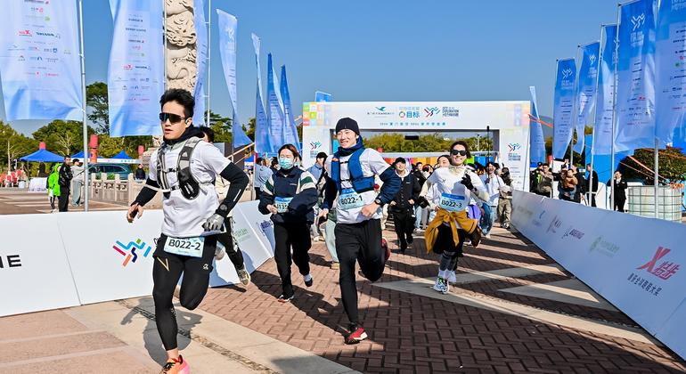 2024年12月29日，厦航SDGs城市穿越赛泉州站准时开赛。